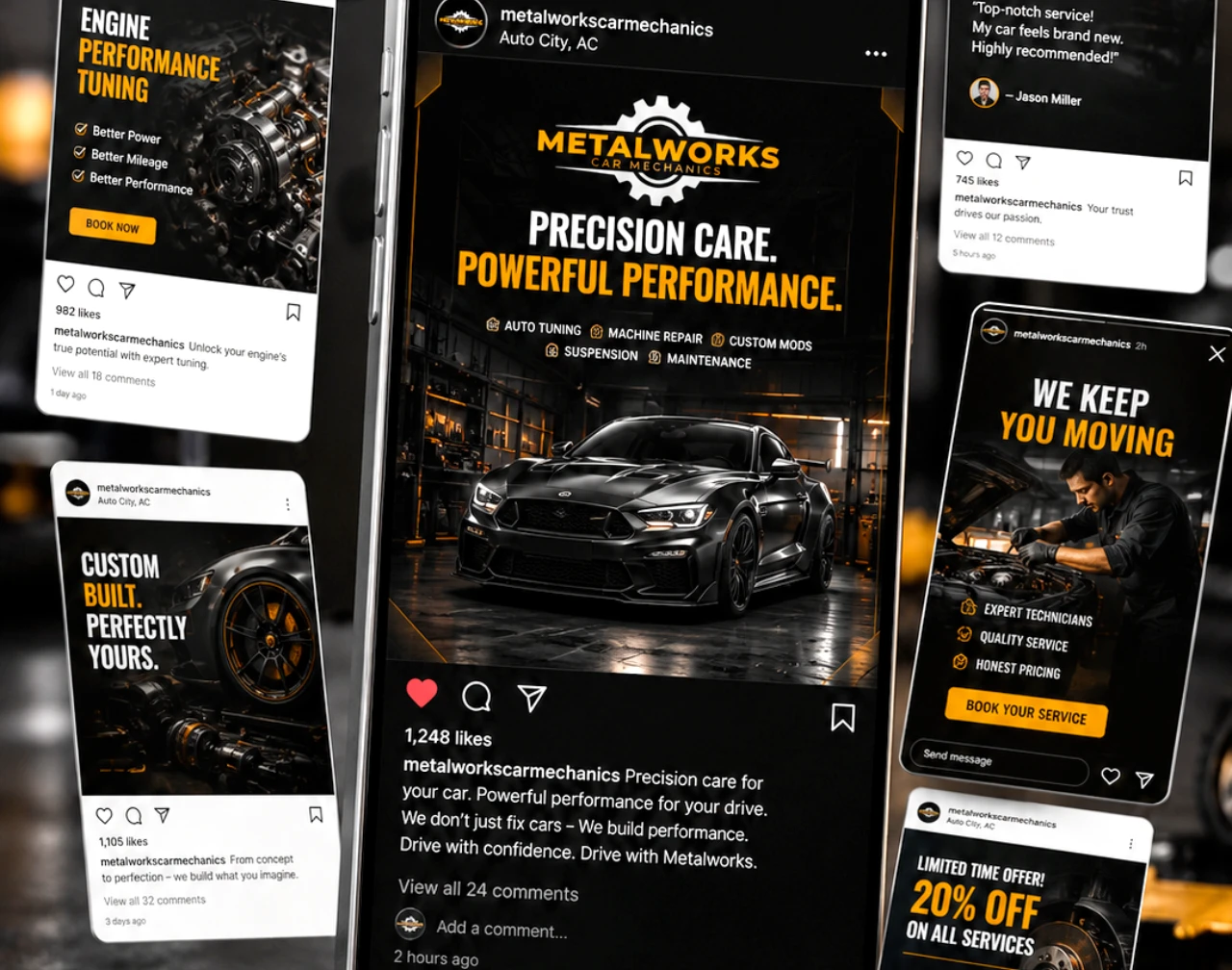 Metalworks single social media graphic
