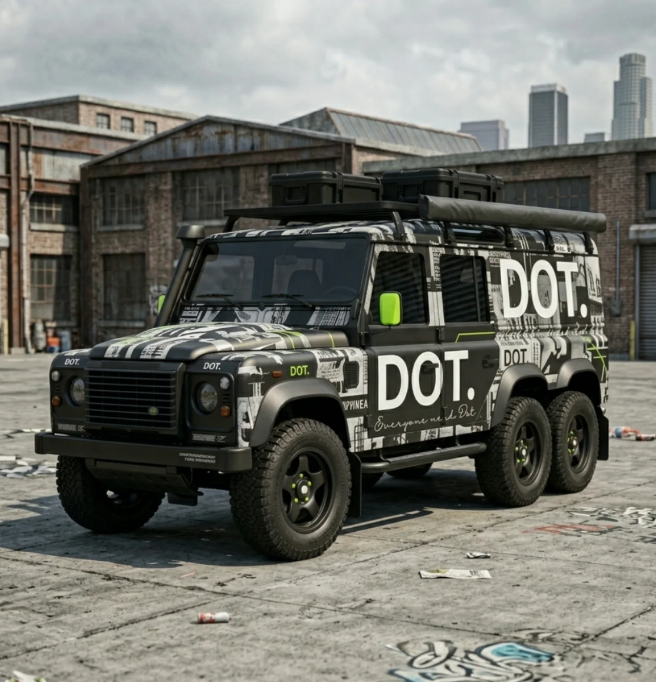 DOT vehicle wrap