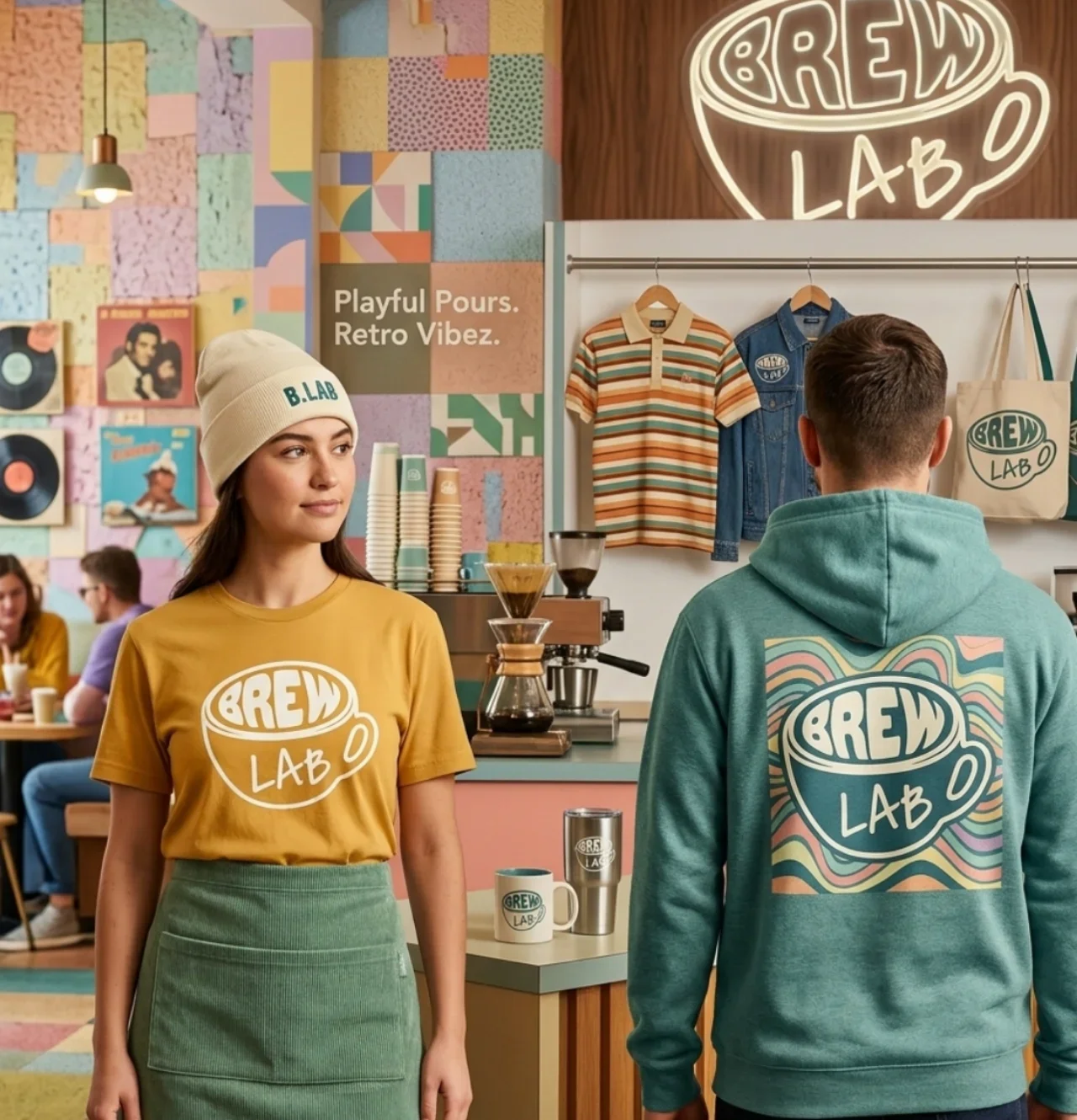 Brew Lab apparel and merchandise