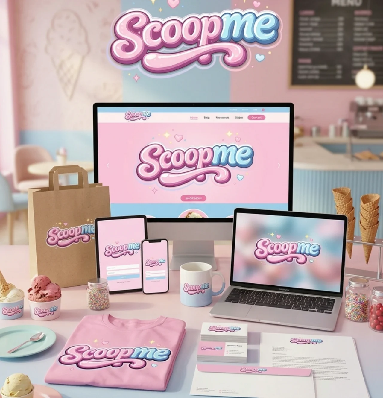Scoopme brand essentials kit