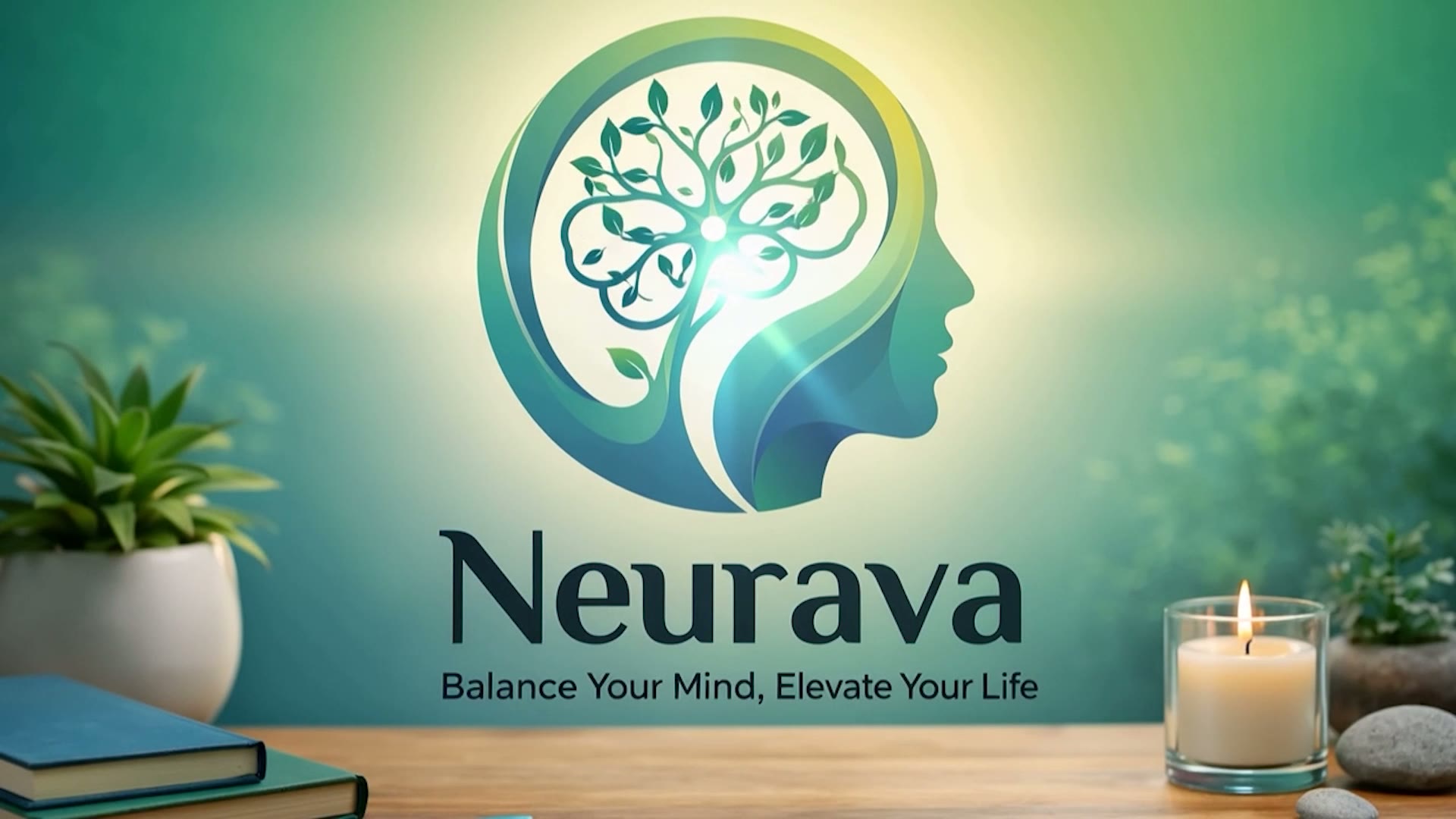Neurava logo animation still