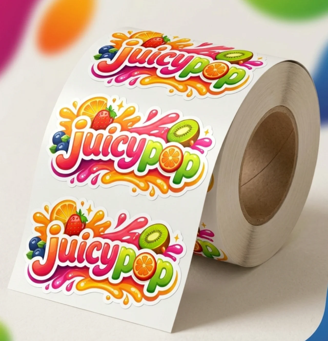 Juicy Pop sticker roll