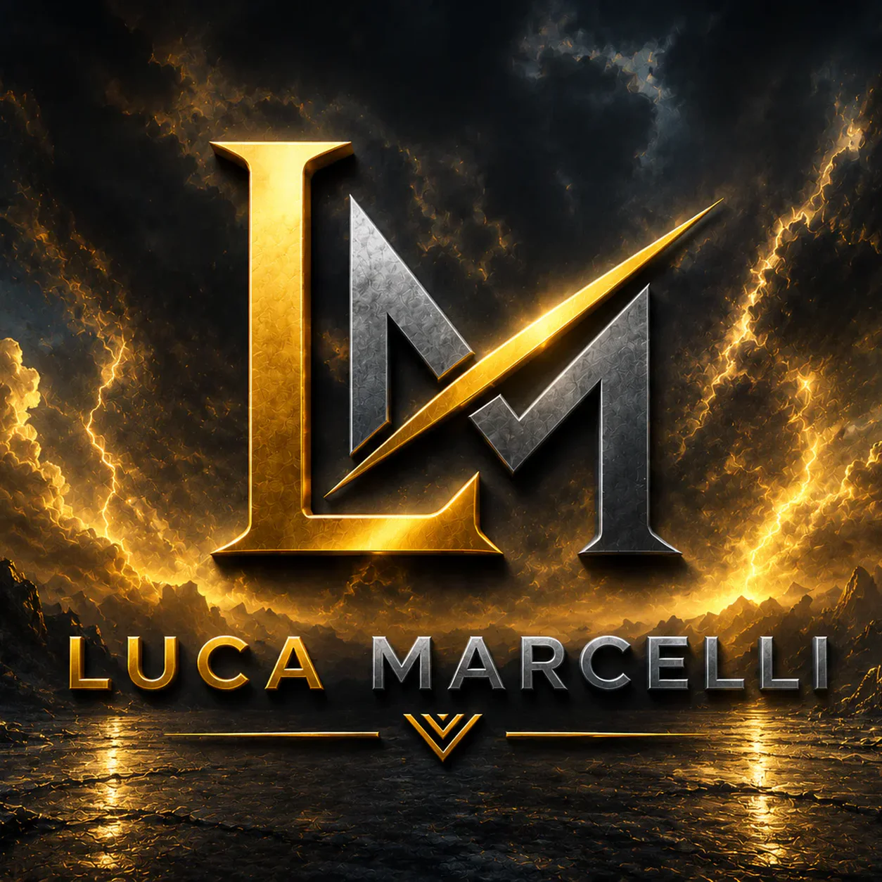 Luca Marcelli personal brand logo