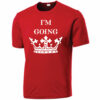 TVW I'M GOING CROWN SHIRT (RED/WHITE)